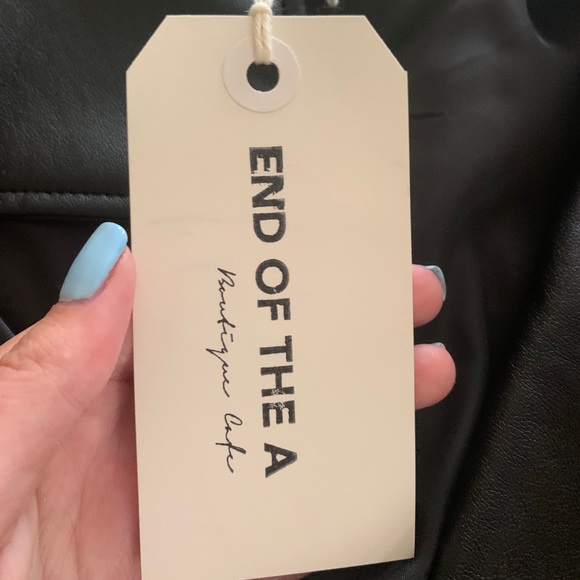 NWT End of the A leather jacket - Picture 4 of 4